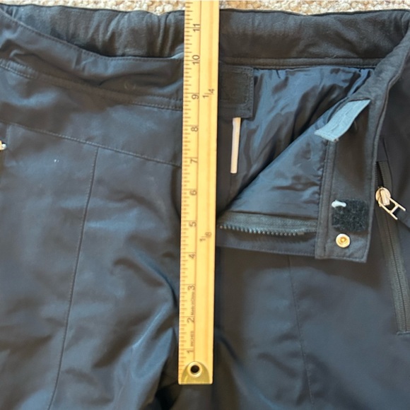 Obermeyer Teen Young Adult Ski Pants Sleek Slim Fit Design Black Bottoms 14/16 - Picture 4 of 13